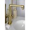 Kingston Brass KSD144RXBB Single-Handle Bathroom Faucet with Push Pop-Up, Brushed Brass KSD144RXBB - alternate 2